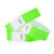 Green TYVEK 19mm Wristbands    Pack of 100