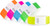 Assorted Coloured TYVEK 19mm Wristbands    Pack of 100