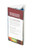 Menu Holder DL 3 sided Triangle
