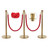 Gold Crowd Control Post