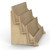 Timber Postcard 3 tier Display