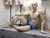 Male Mannequin Sitting Realistic