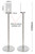 Hand Sanitiser Stand Stainless Steel - Ezi