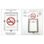 Stainess Steel A4 Sign Post