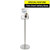 Stainess Steel A4 Sign Post
