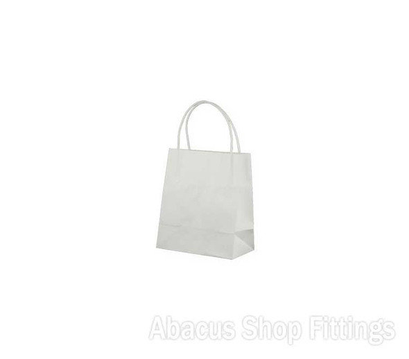 KRAFT PAPER BAG WHITE - TODDLER 50'S
