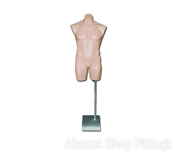 TORSO MALE PLASTIC - SKIN TONE