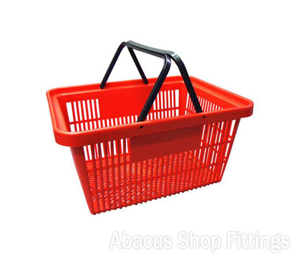 SHOPPING BASKET STANDARD RED