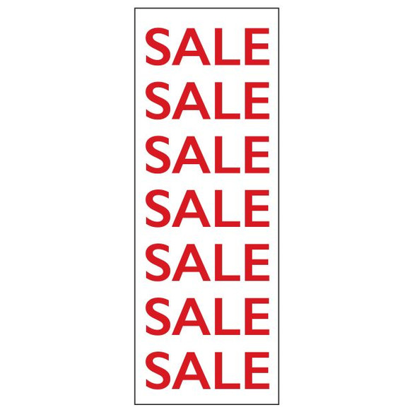 SALE SIGN VERTICAL WHRD