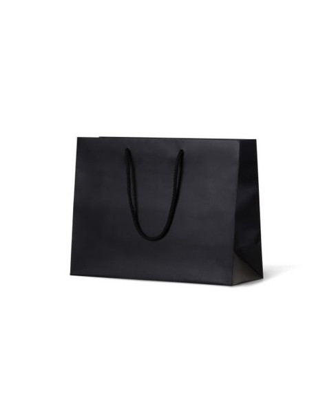 Laminated Matte Ruby Black Paper Bag