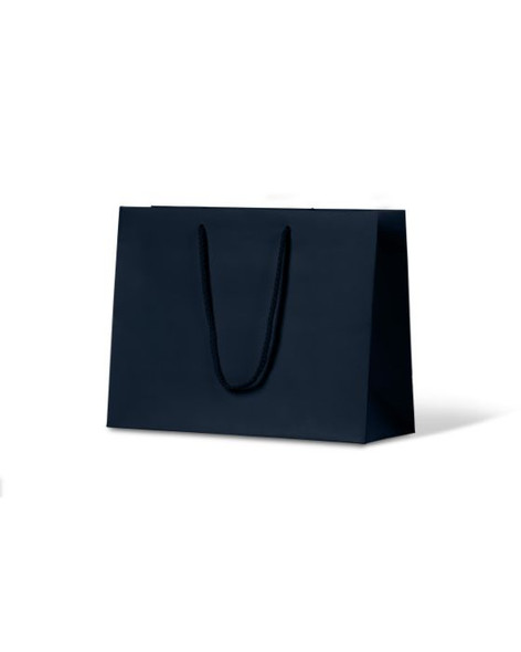 Laminated Matte Ruby Navy Paper Bag