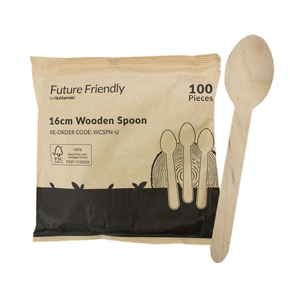 Wooden Spoon160mm (2000) WCSPN-U