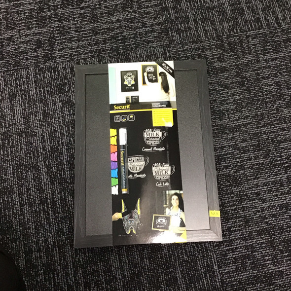 Chalkboard Black Frame and Marker Kit