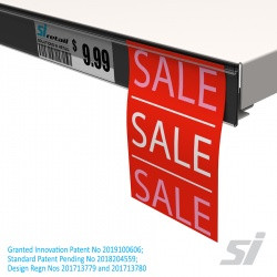 Data Strip with Talker Grip 26 x 914 Black
