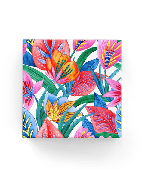 Bright Tropical on Matte Wrap
