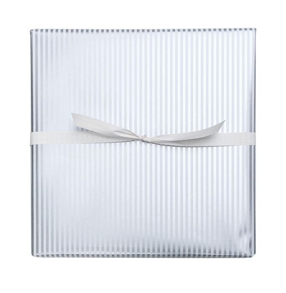 Dress Stripe Wrap Silver
