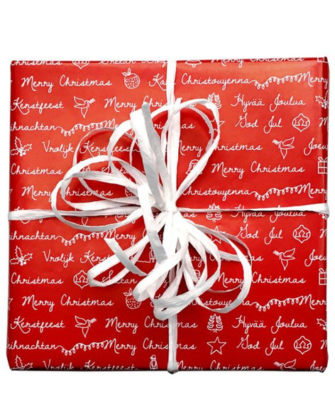 Script Wrap Red