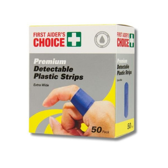 Chefs Band Aids Blue Pack of 50