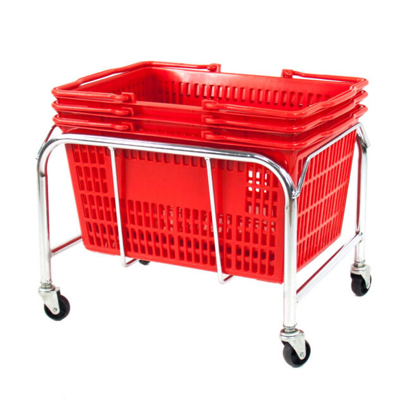 Large Shopping Basket Stand