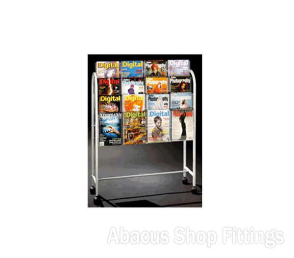 BROCHURE TROLLEY- 32 A4 HOLDERS