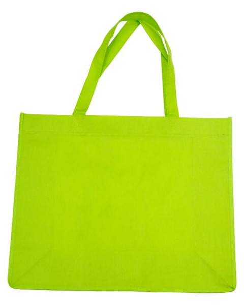Reusable Nonwoven Loud Lime Large Bag