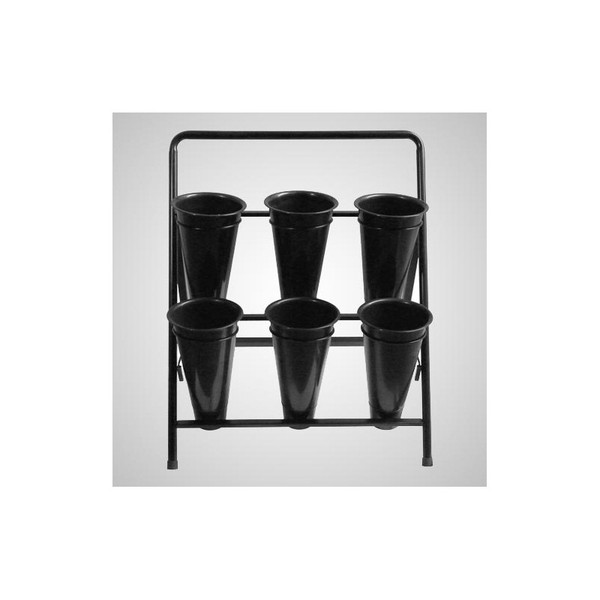 Flower Display Stand 6 pot 