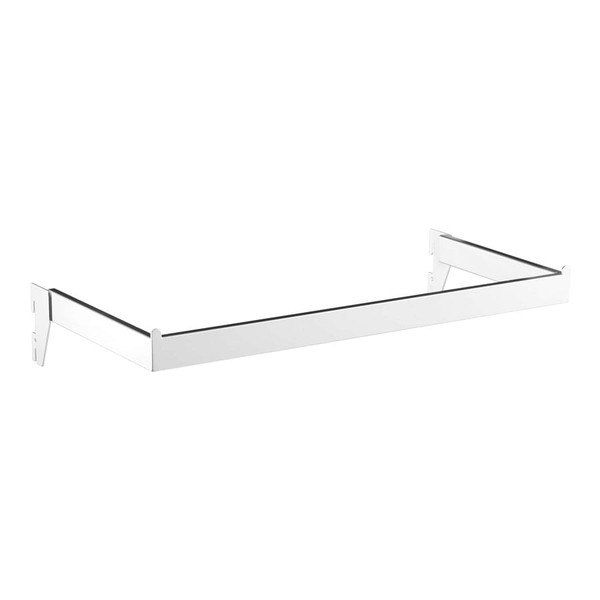 Hang Rail 40mm Pitch Chrome  600mm