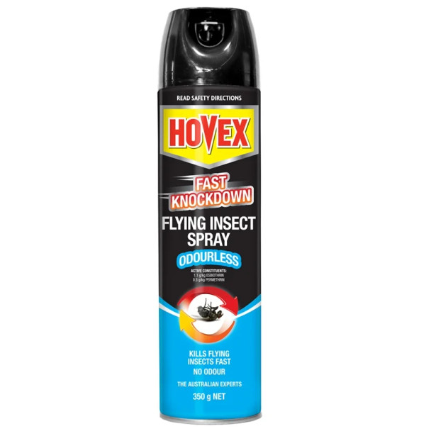 Hovex Fast Knock Down Odourless Flying Insect Spray 350gm