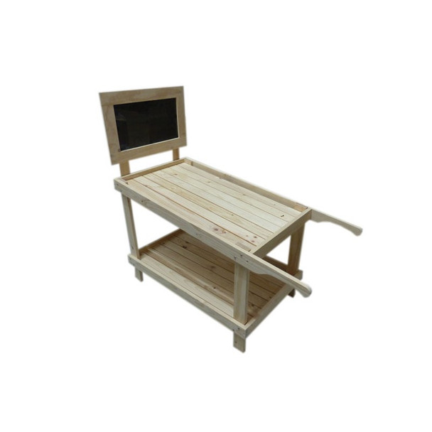 Wooden Display Cart