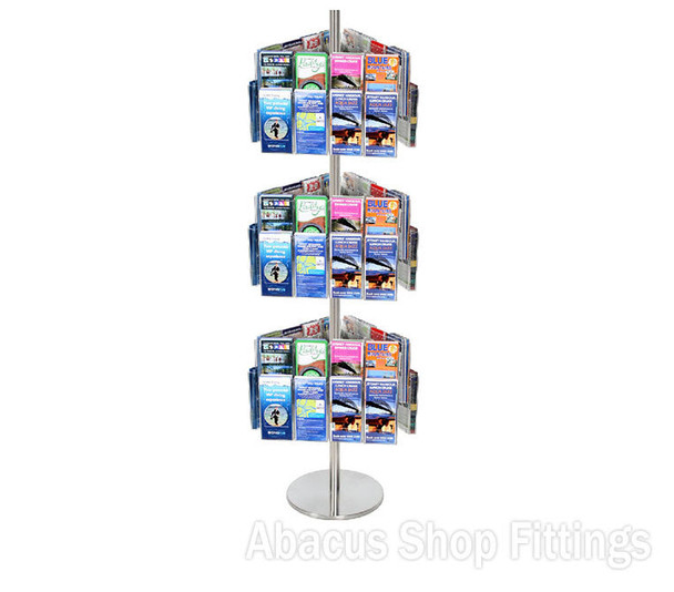BROCHURE CAROUSEL - 72 DL HOLDERS ON STAINLESS STEEL CAROUSEL