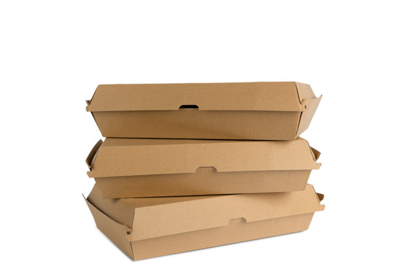 NATURALPAK LARGE SNACK BOX  205 X 107 X 77