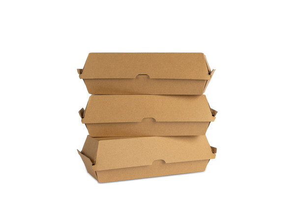 NATURALPAK HOT DOG BOX 208 X 70 X 75