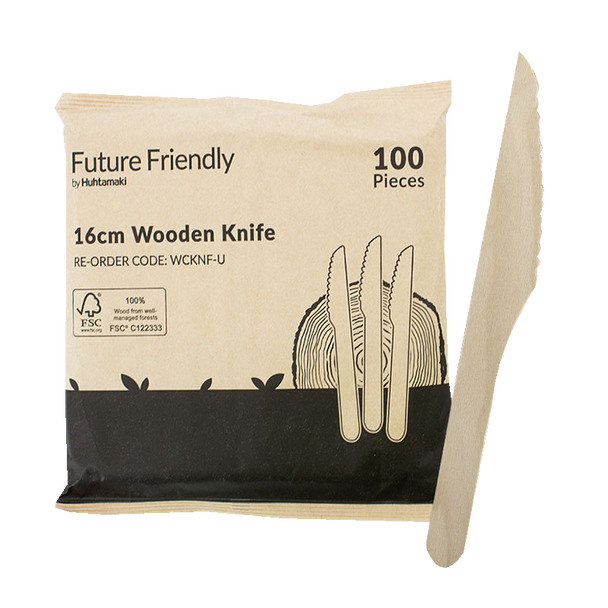 Wooden Knife 160mm (2000) WCKNF-U