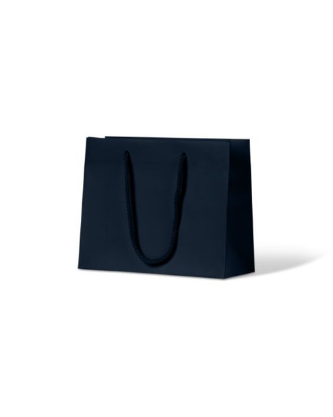 Laminated Matte Petite Navy Paper Bag