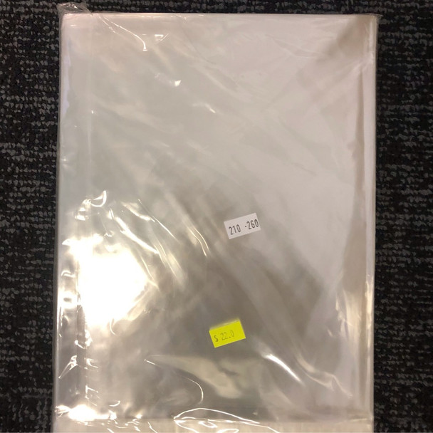 Resealable Cello Bags 210mm X 260mm 100PC