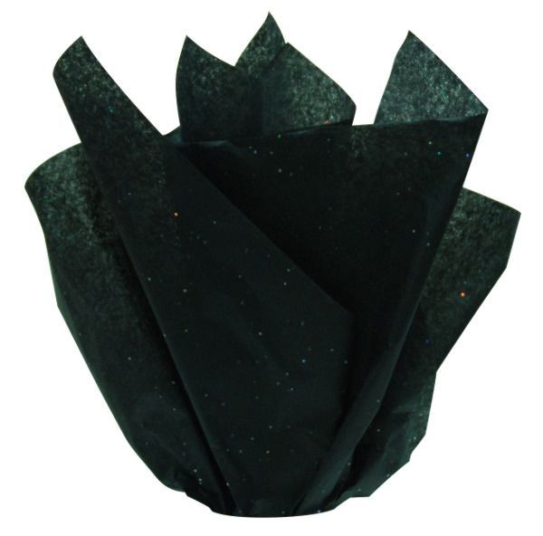 Black Gem Stone Tissue Paper