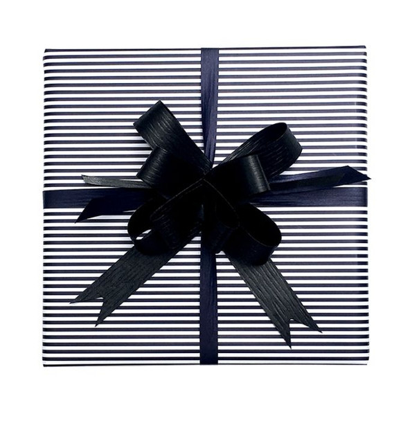 Dress Stripe Wrap Navy