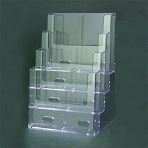 4 TIER A5 BROCHURE HOLDER ACRYLIC