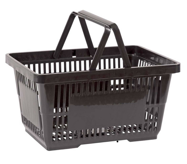 Shopping Basket Black (Large)