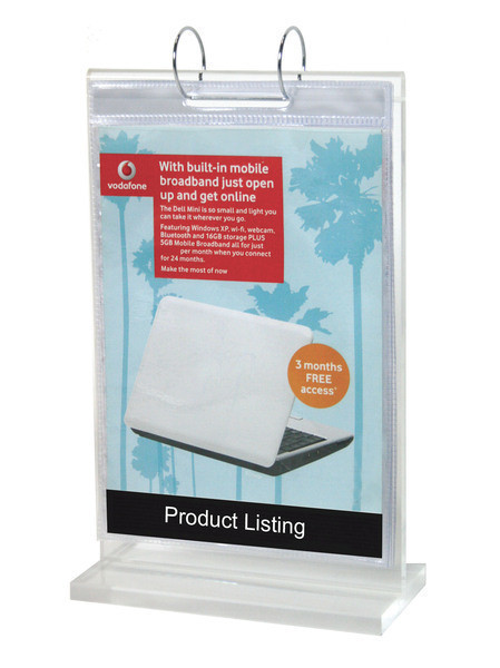 A5 Flip Stand with 6 Sleeves