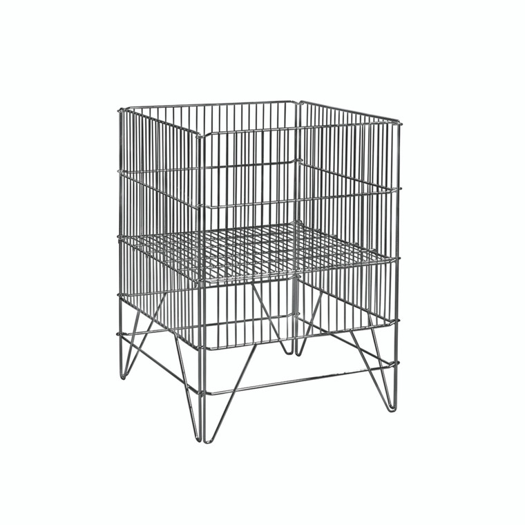 Heavy Duty Collapsible Wire Dump Bin