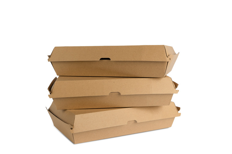 NATURALPAK LARGE SNACK BOX  205 X 107 X 77