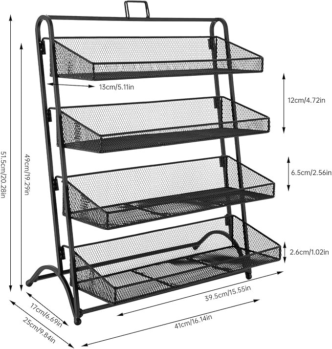 Benchtop Wire Display Basket