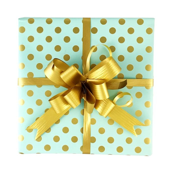 Spot Wrap Mint Gold