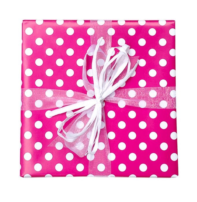 Spot Wrap Hot Pink