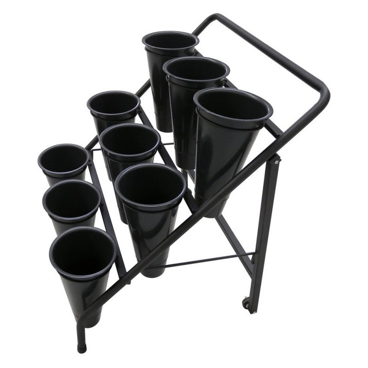 Flower Display Stand 9 pot 