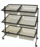 Wire Dump Bins & Baskets