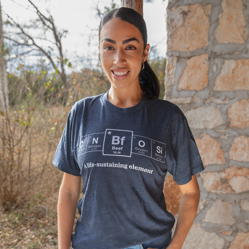 Elements Tee Navy Lifestyle