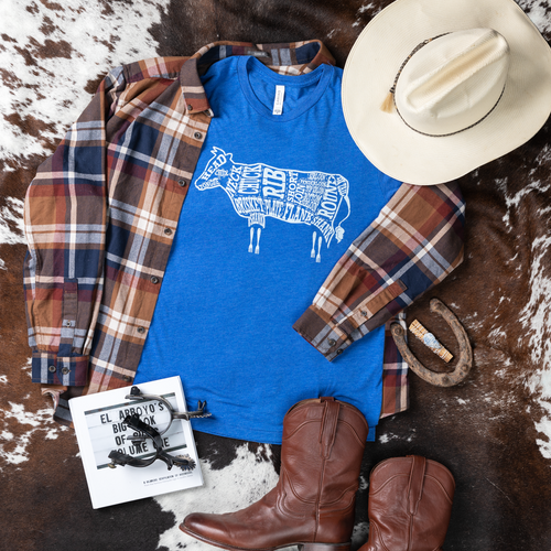 Cow Cut Men's Flatlay