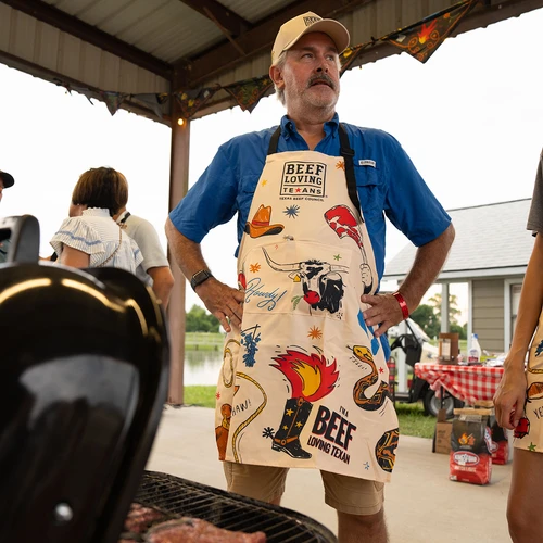 Beef Loving Texans Apron Lifestyle